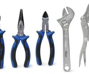 ADJUSTABLE WRENCH, PLIERS, NOSE PLIERS