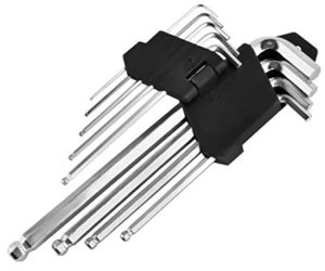 ALLEN KEY – LONG BALL POINT (Brown & White Finish)