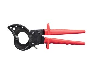 Ratcheting cable cutter