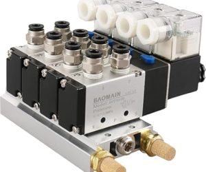 MANIFOLD FOR PU520-02 FOR 10 VALVE	1/4"