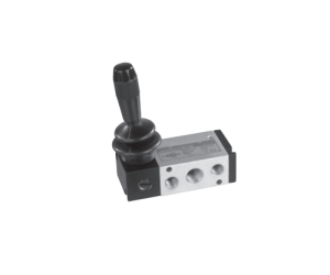 5/2 HAND LEVER VALVE WITHOUT NUT	1/4"