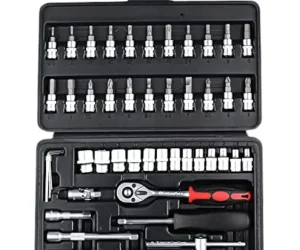 1/4" DRIVE – 46 PCS SOCKET SET (BMC or Metal Box)