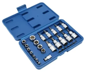 TORX BIT & E-SOCKET COMBO – 19 PCS SET